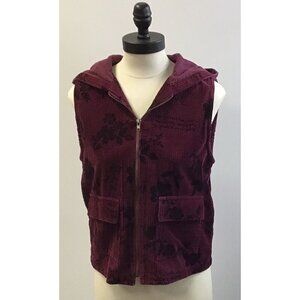Womans Vintage JG Hook Purple Vest
